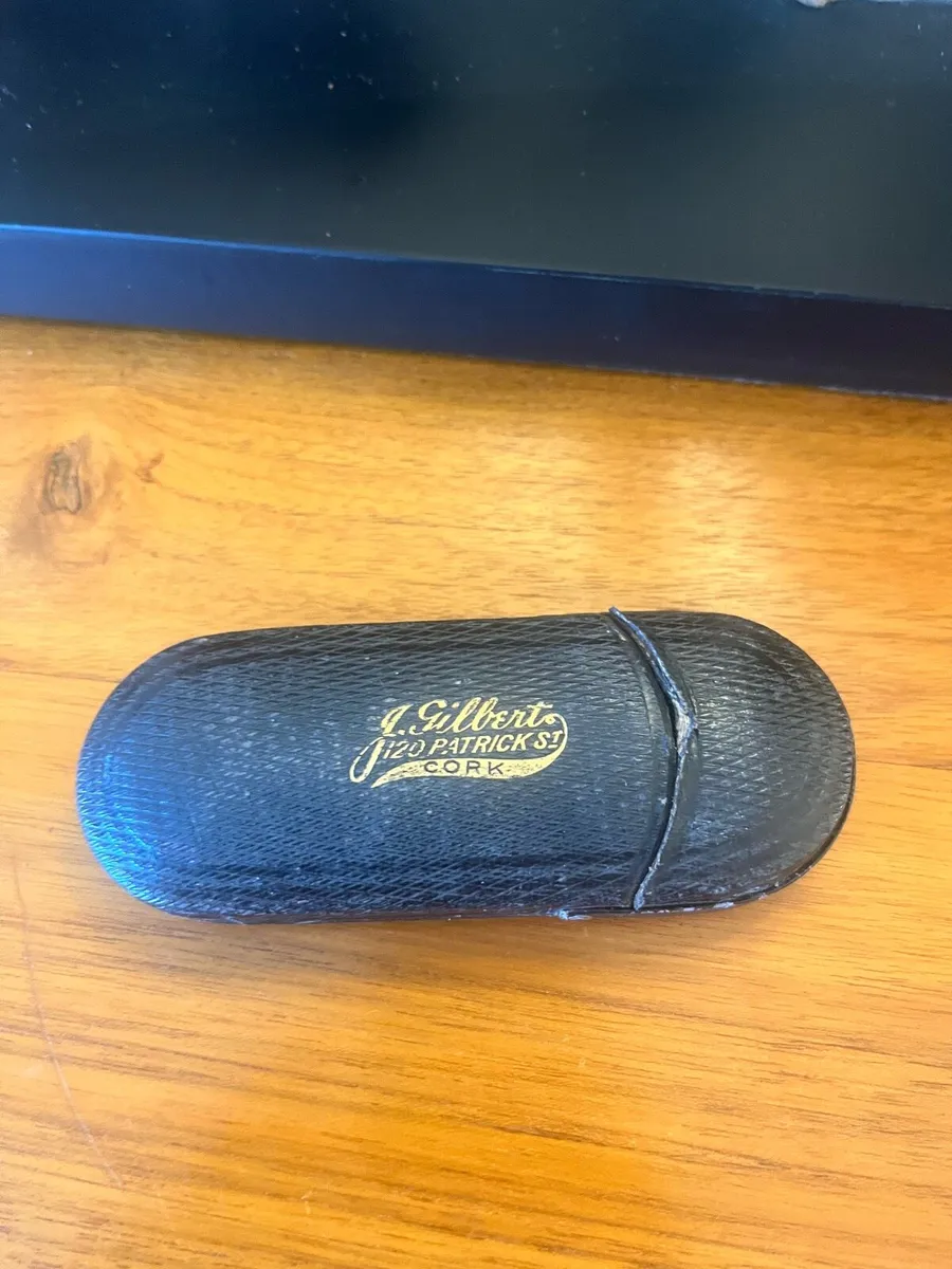 Antique J.Gilbert Cork Gold Plated Glasses - Image 4