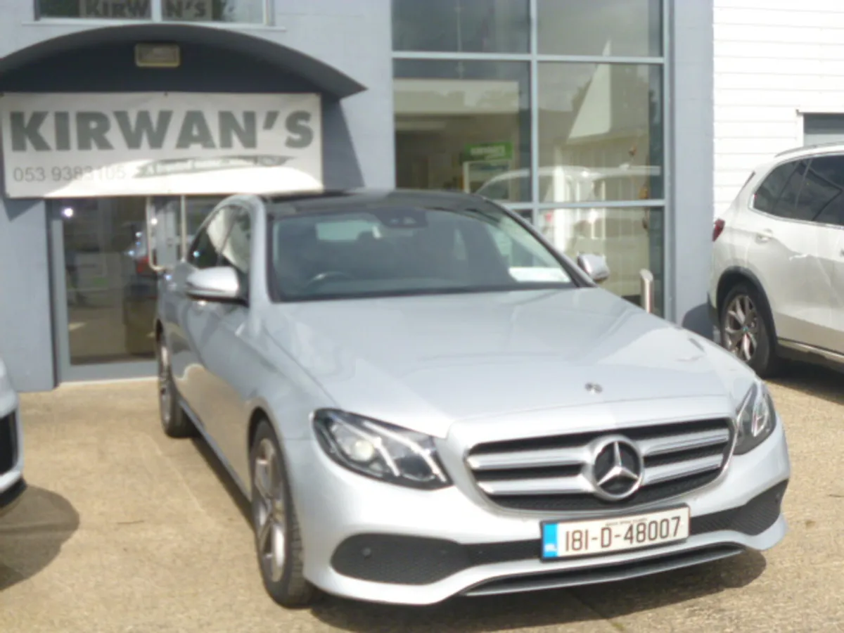 Mercedes E220D 2.0L AVANTGARDE 2018 - Image 2