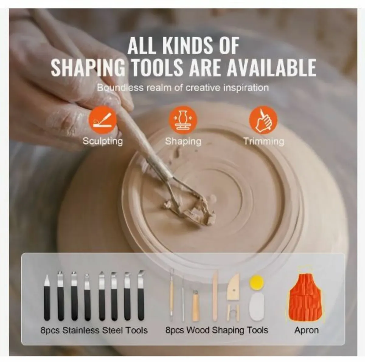 Pottery Wheel 27.9 cm Ceramic Wheel - Image 4