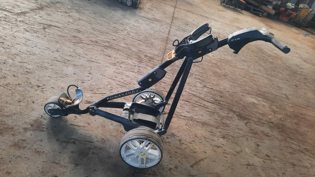Powakaddy- golf- caddy- buggy- trolley - Image 1