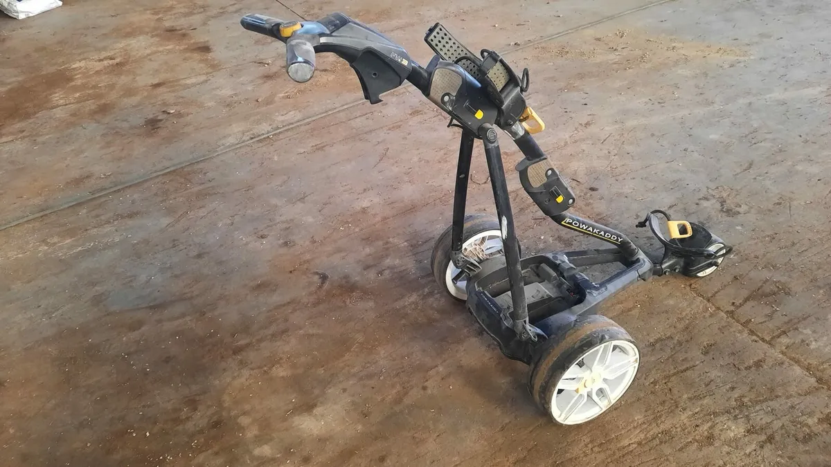 Powakaddy- golf- caddy- buggy- trolley - Image 3