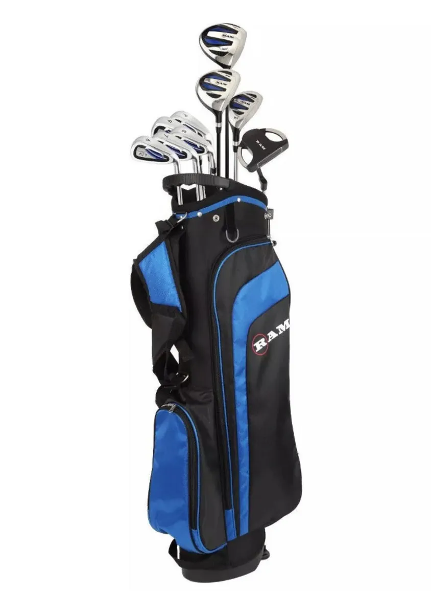 Ram Golf EZ3 Mens Golf Clubs Set with Stand Bag - Image 1