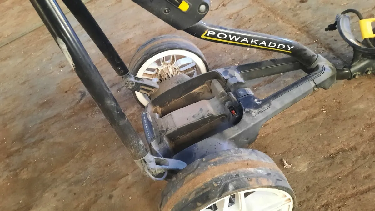 Powakaddy- golf- caddy- buggy- trolley - Image 4