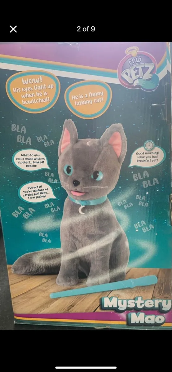 Mystery Mao interactive talking cat - Image 4