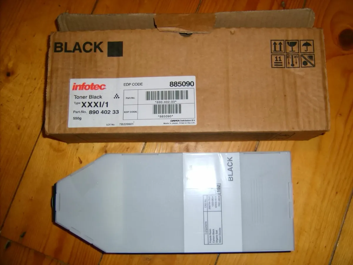 infotec black toner - Image 1