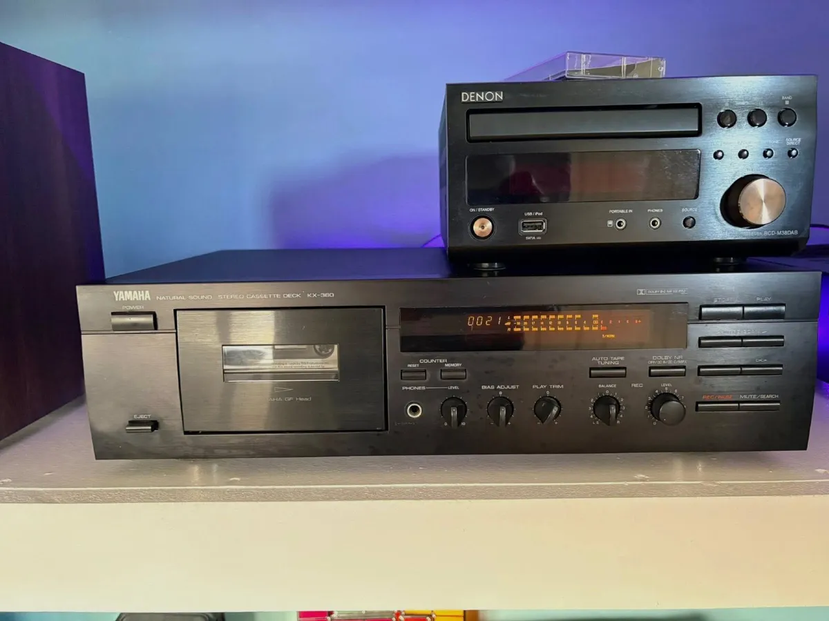 Yamaha KX380 Cassette Deck - Image 1