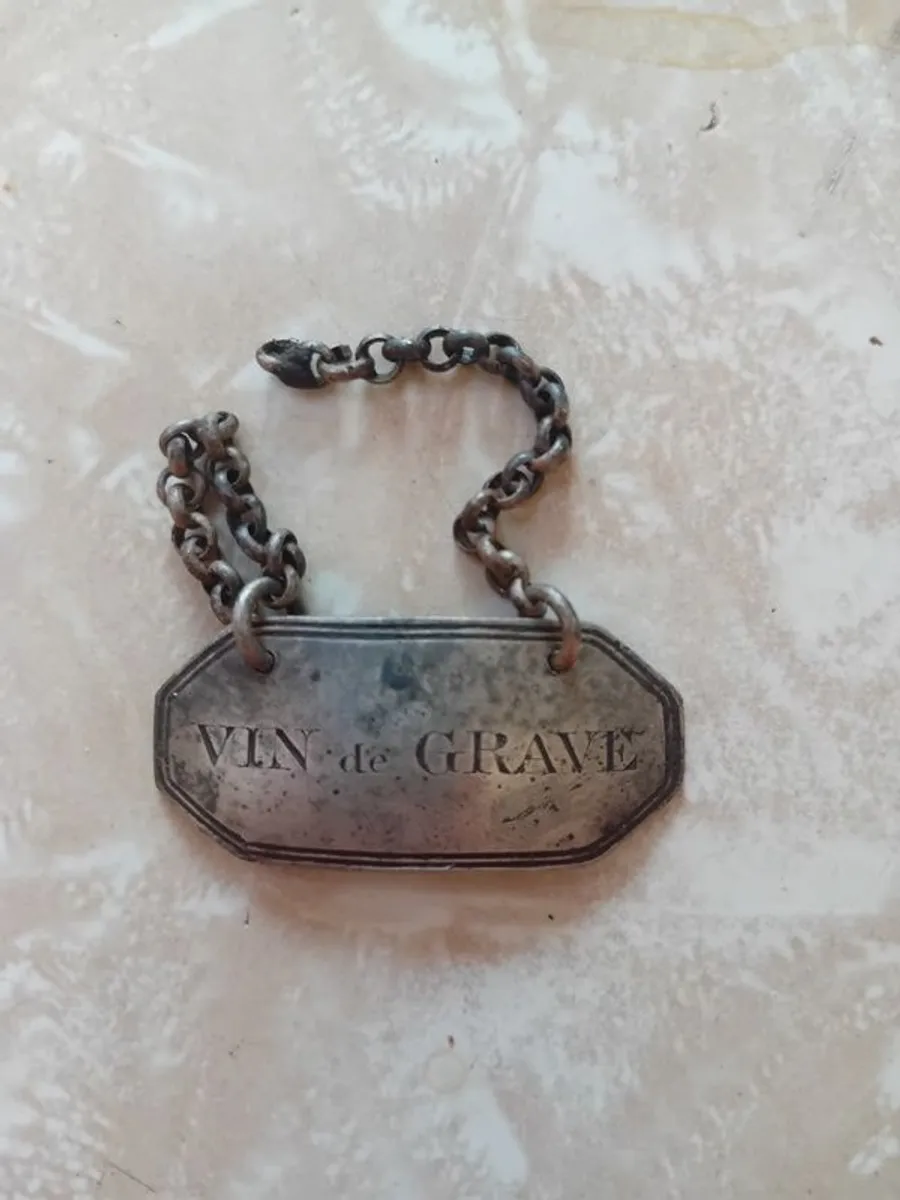 Georgian Silver Decanter Label - Image 1