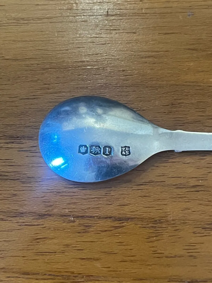 1928 Sheffield Silver Coffee Spoon - Image 4