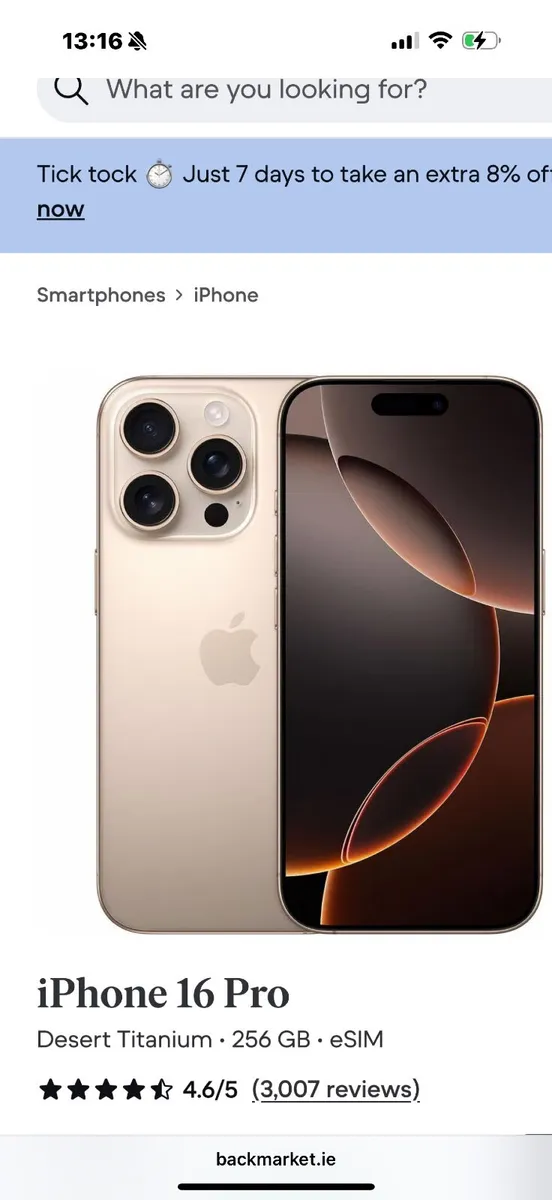 iPhone 16 pro max desert colour