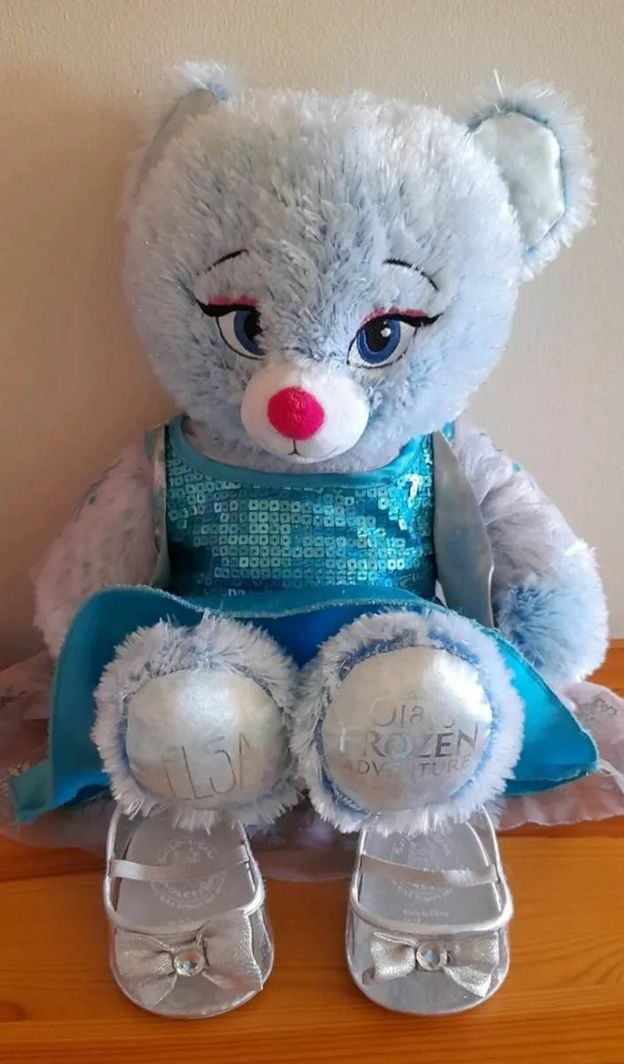 Build a Bear teddy - Frozen Elsa - Image 1