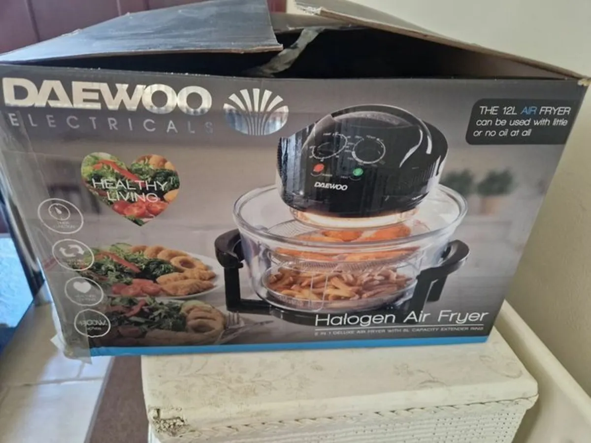 DAEWOO 12L Halogen Air Fryer - Image 1