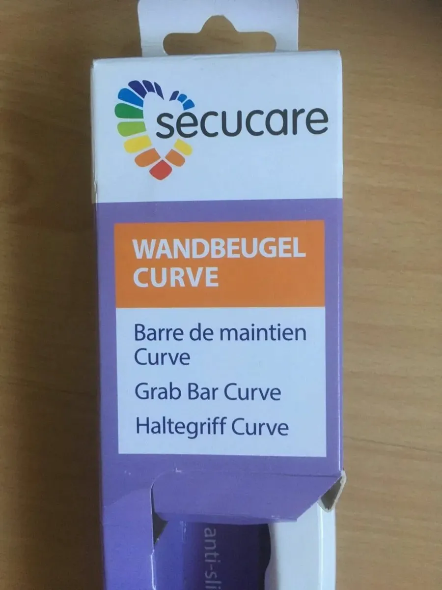 NEW IN BOX SecuCare Curve Grab Bar - Image 2