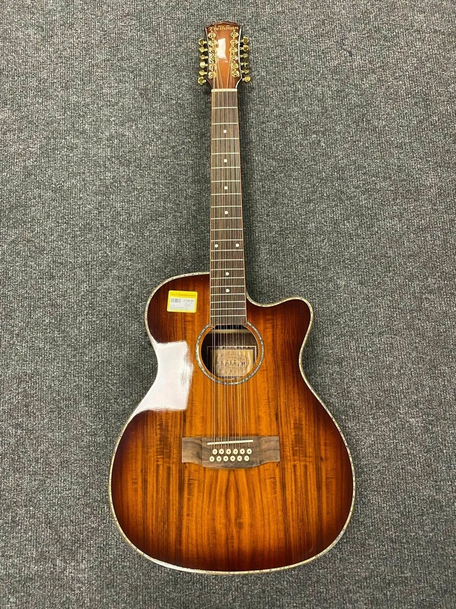 *NEW* Freshman 12-String Acoustic Guitar With Case - Image 1