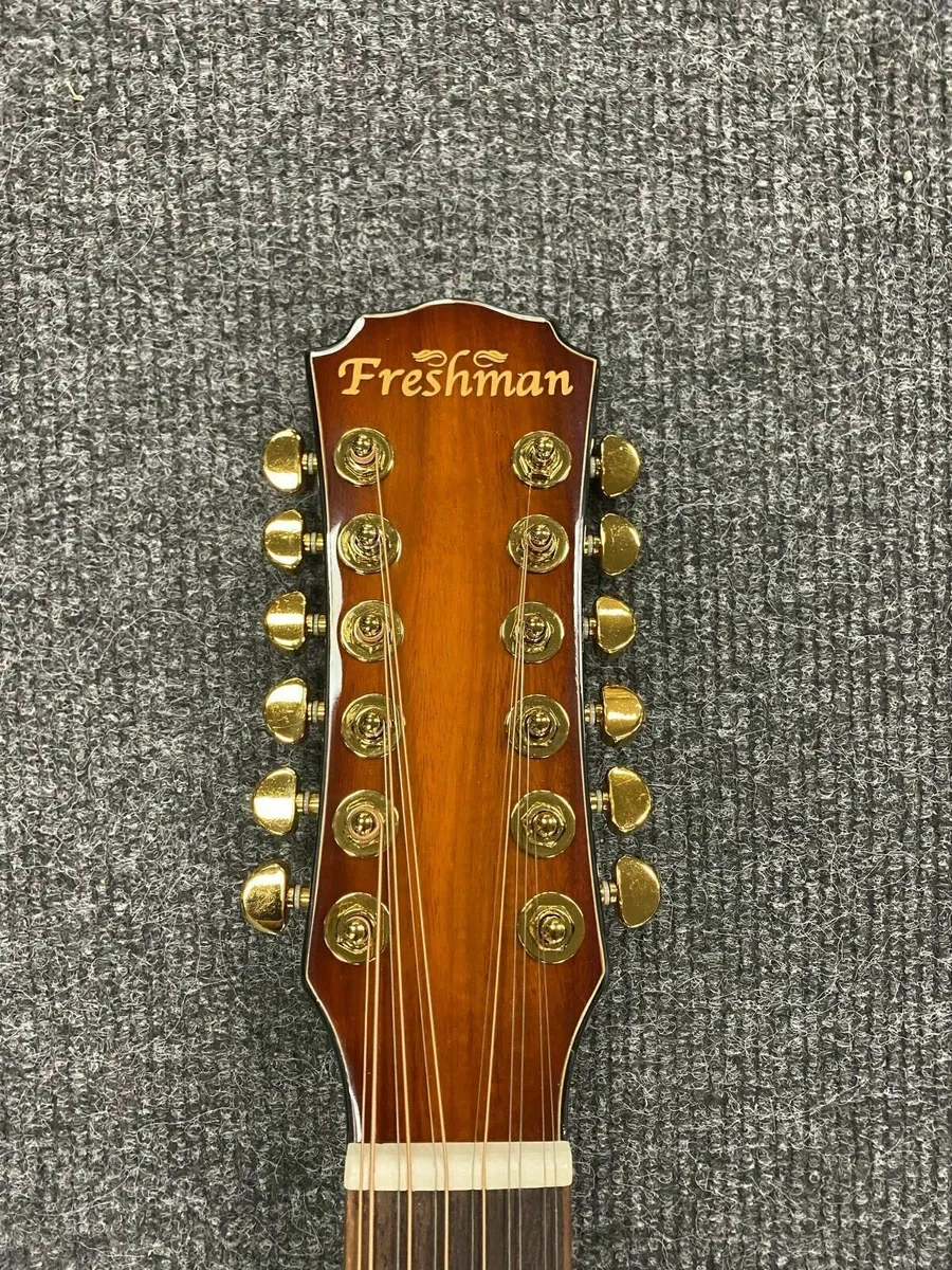 *NEW* Freshman 12-String Acoustic Guitar With Case - Image 4