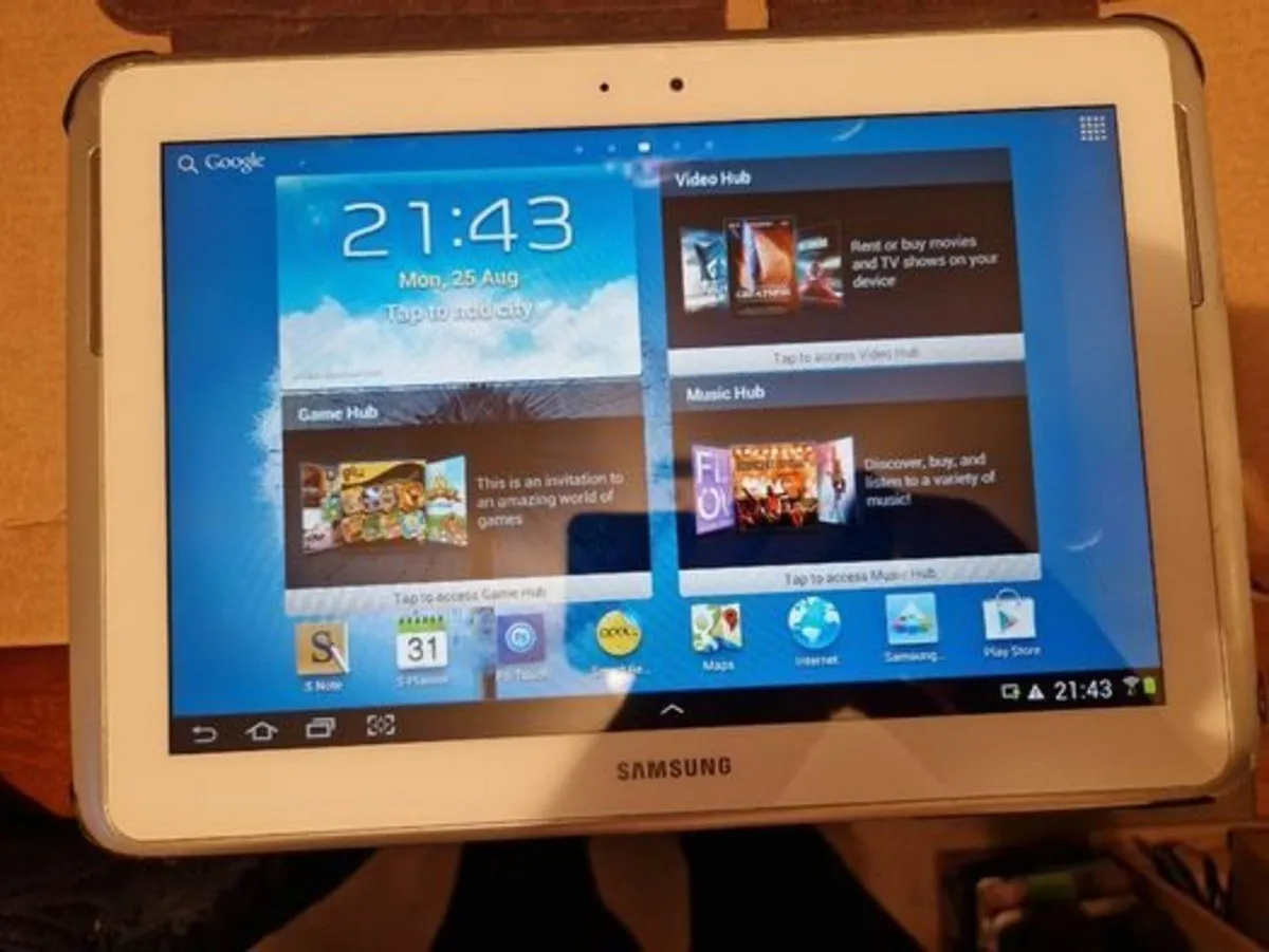 Samsung Galaxy Note 10.1" Tablet, Model GT-N8010 - Image 1