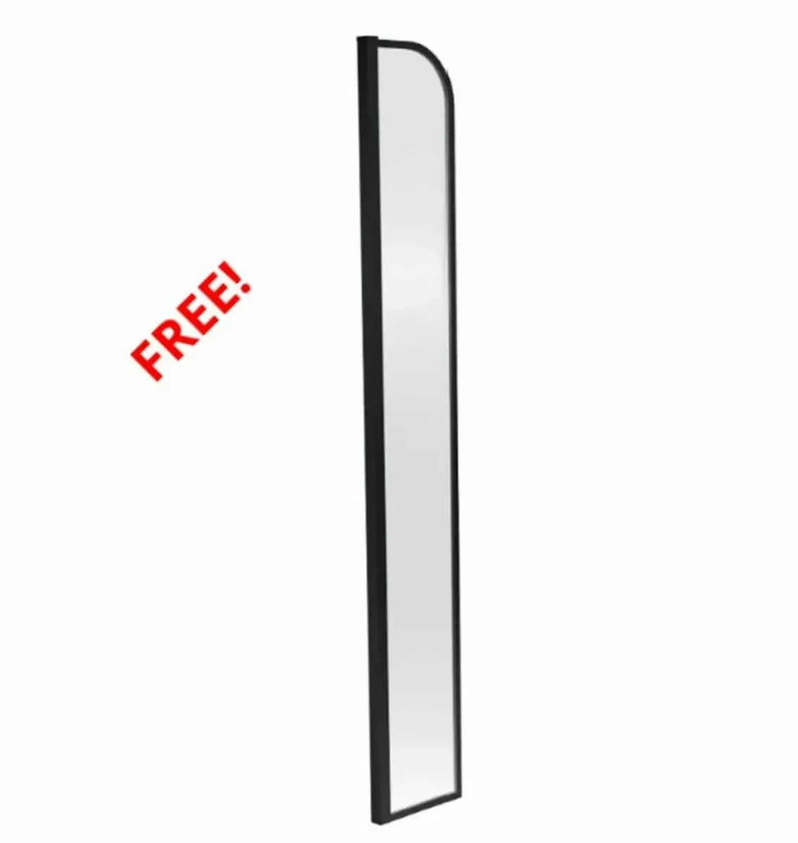 Arched Wetroom Screen Deal - 900mm - FREE FLIPPER! - Image 2