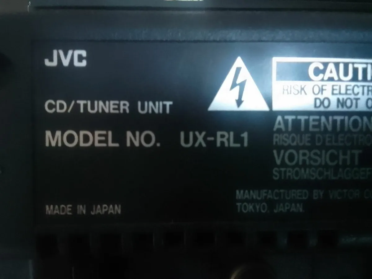 jvc mini hifi no remote - Image 3