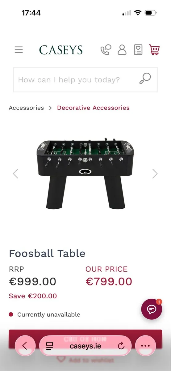 Football Table - Image 1