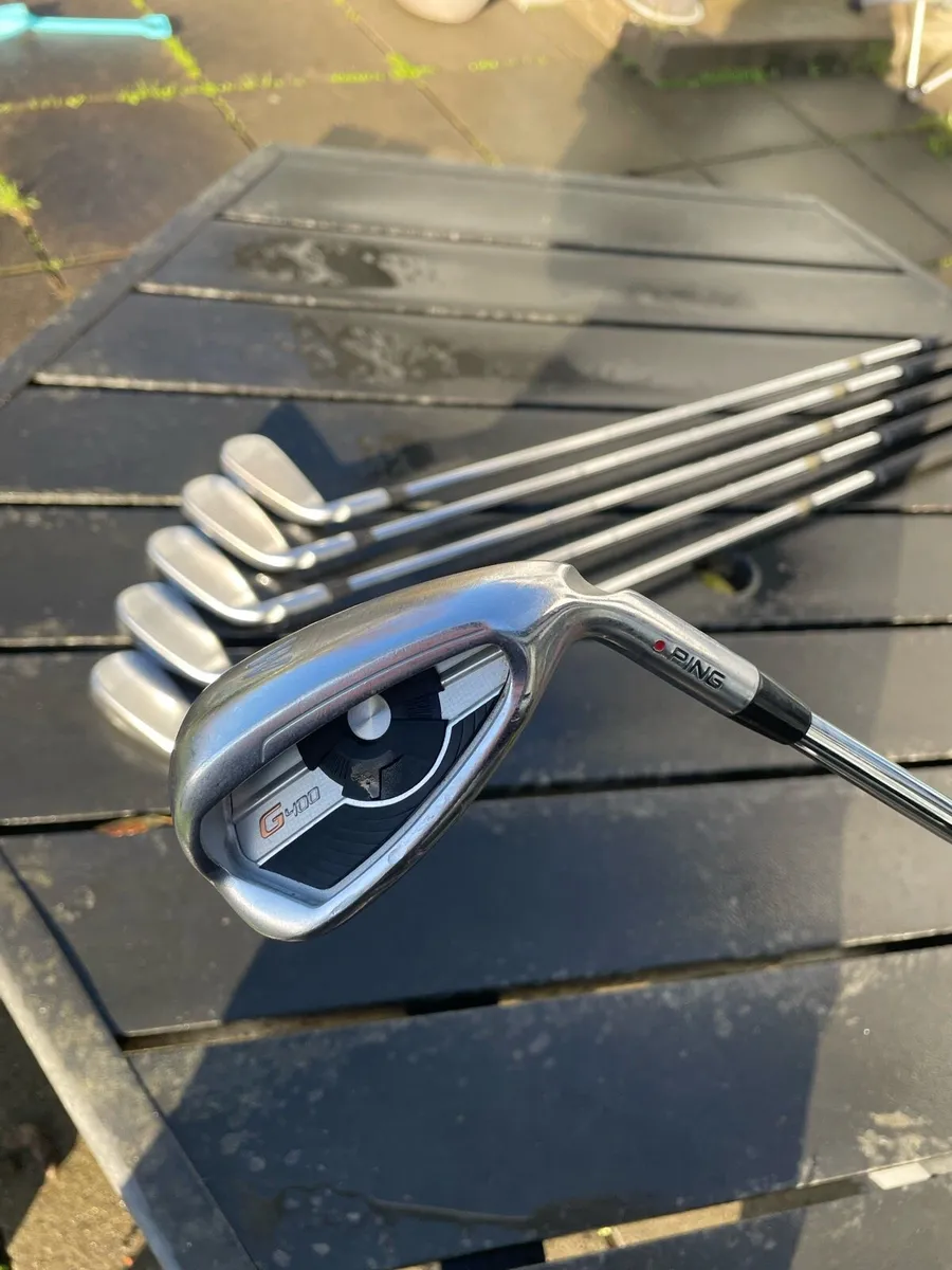 Ping G400 Iron Set 5-PW S Flex / Red Dot - Image 1