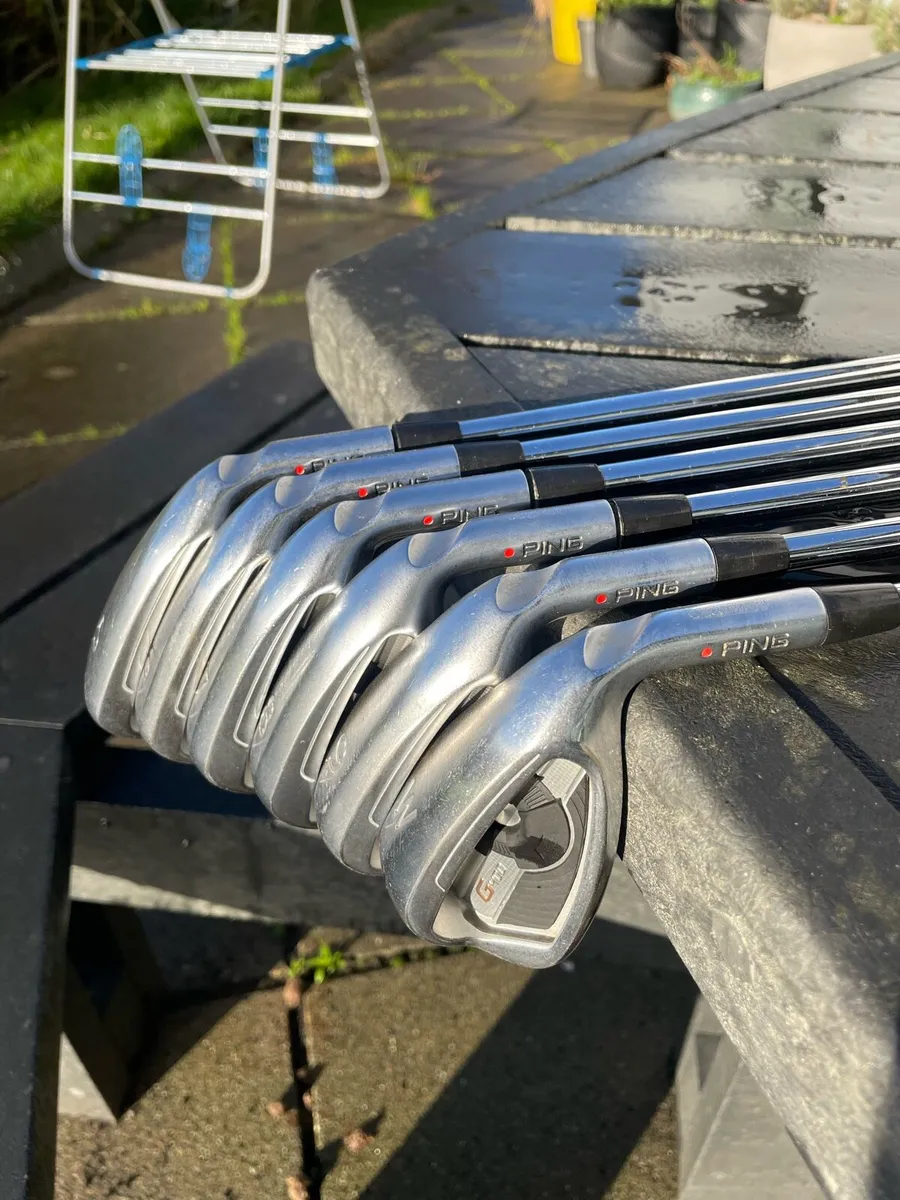 Ping G400 Iron Set 5-PW S Flex / Red Dot - Image 3