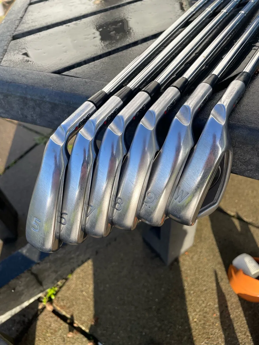 Ping G400 Iron Set 5-PW S Flex / Red Dot - Image 4