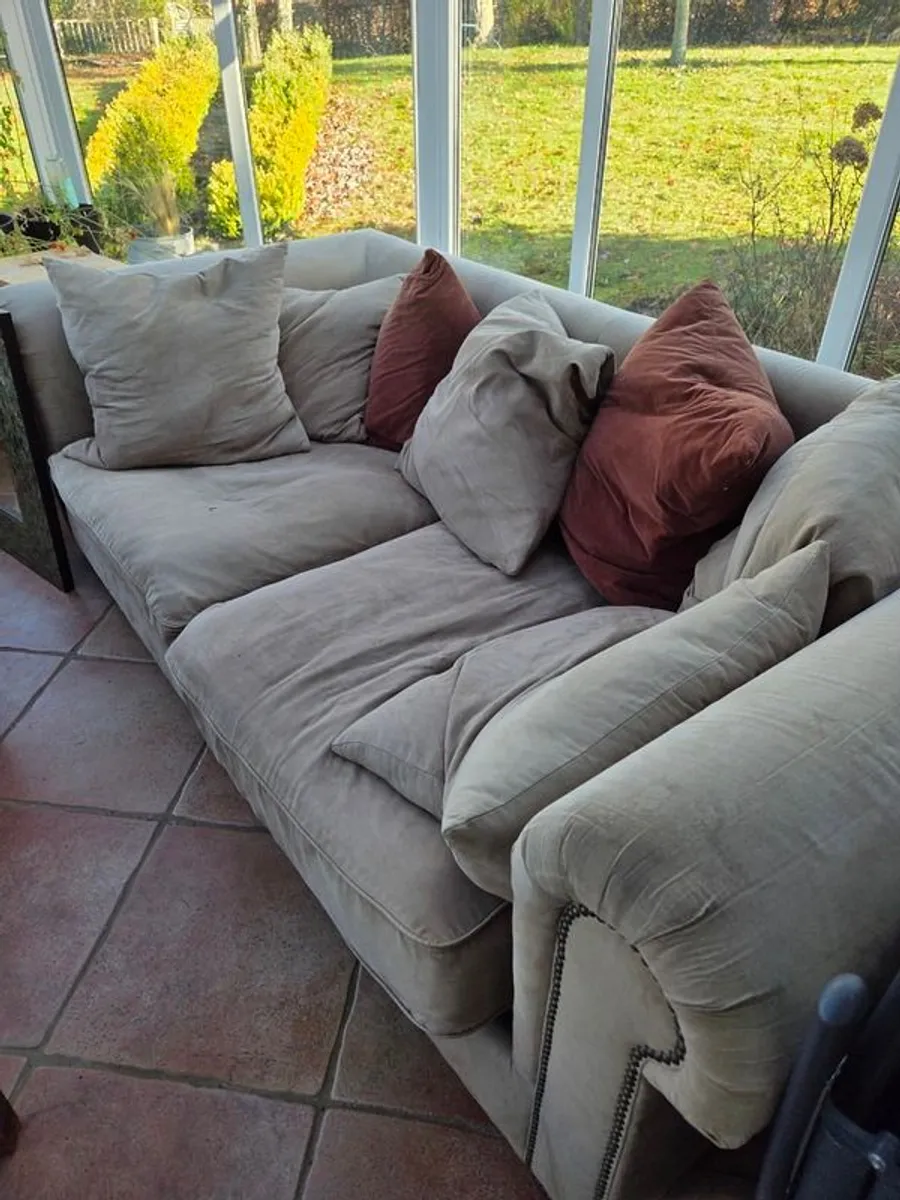Large Sofa with cushions