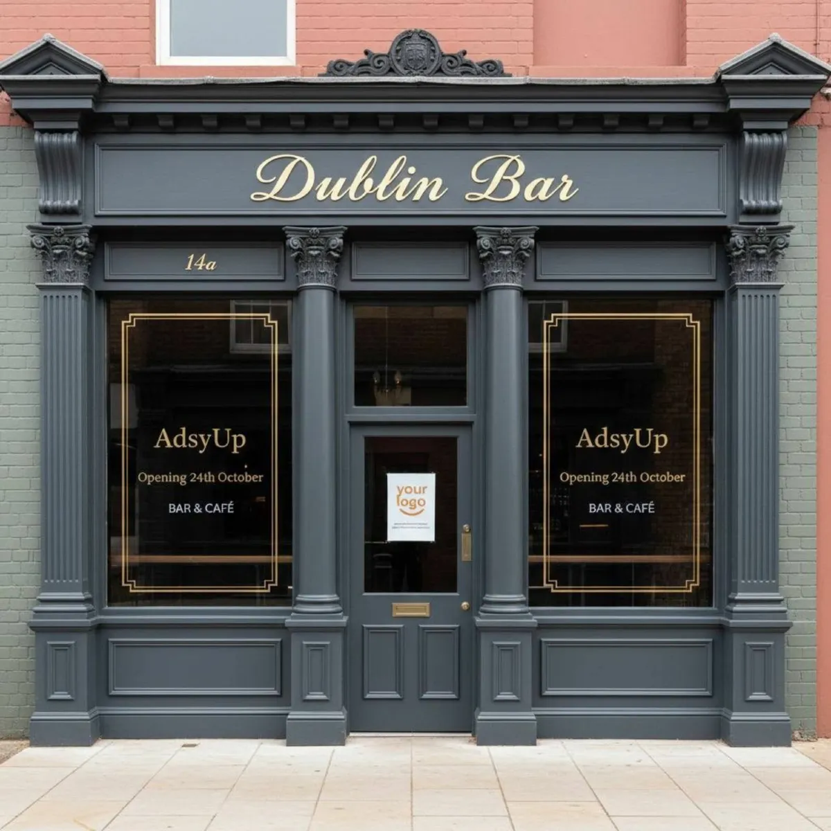 Custom Xmas Shopfront Vinyl Graphics & Banners - Image 1