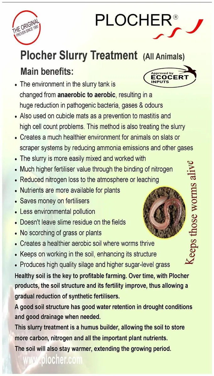 Plocher Slurry Treatment Additive - Image 3