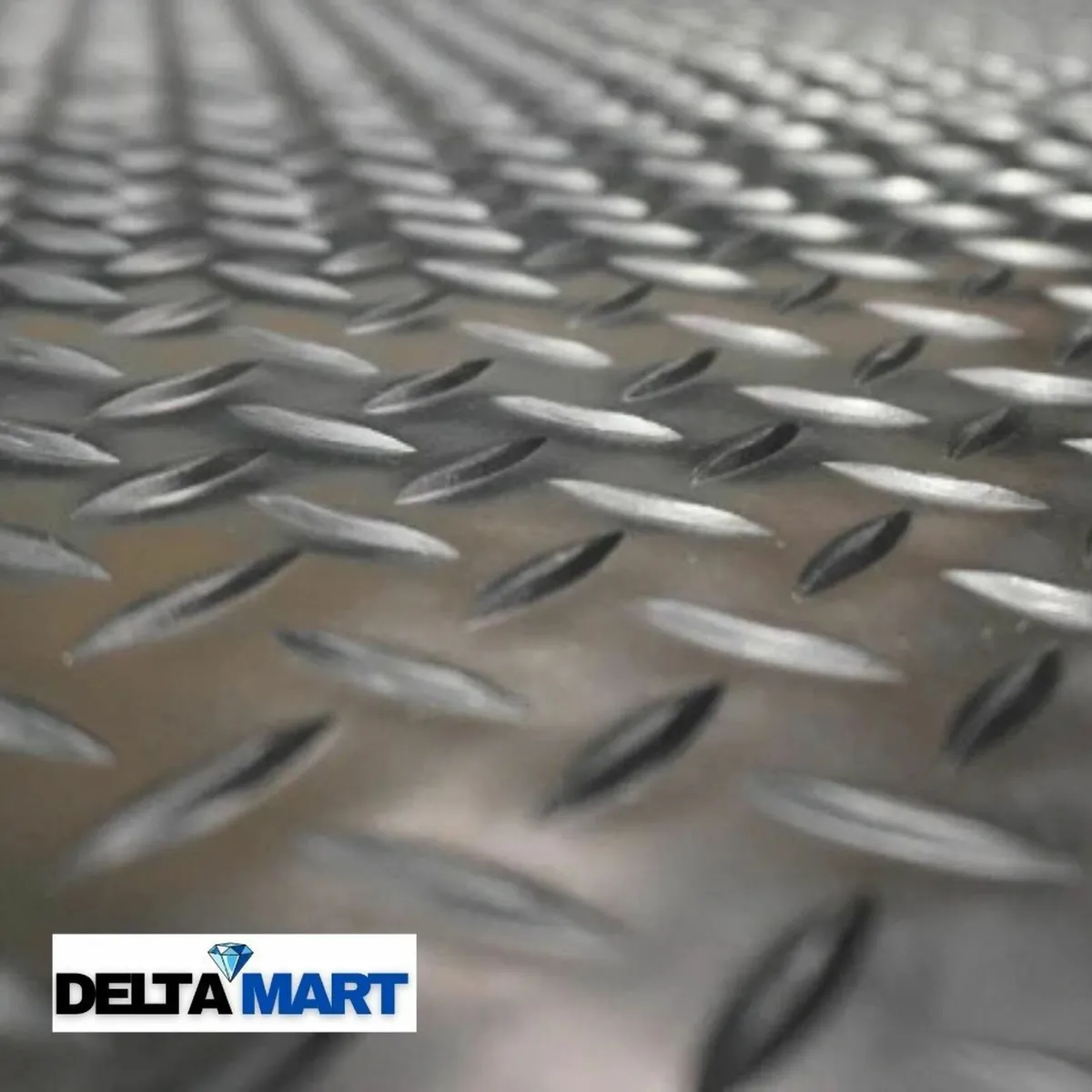 12mm Checker Top Rubber Mats – 6' x 4' –Heavy Duty - Image 2