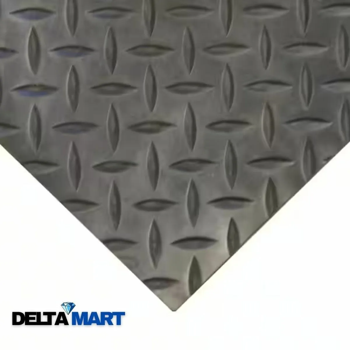 18mm Checker Top Rubber Mats – 6' x 4' –Heavy duty - Image 4