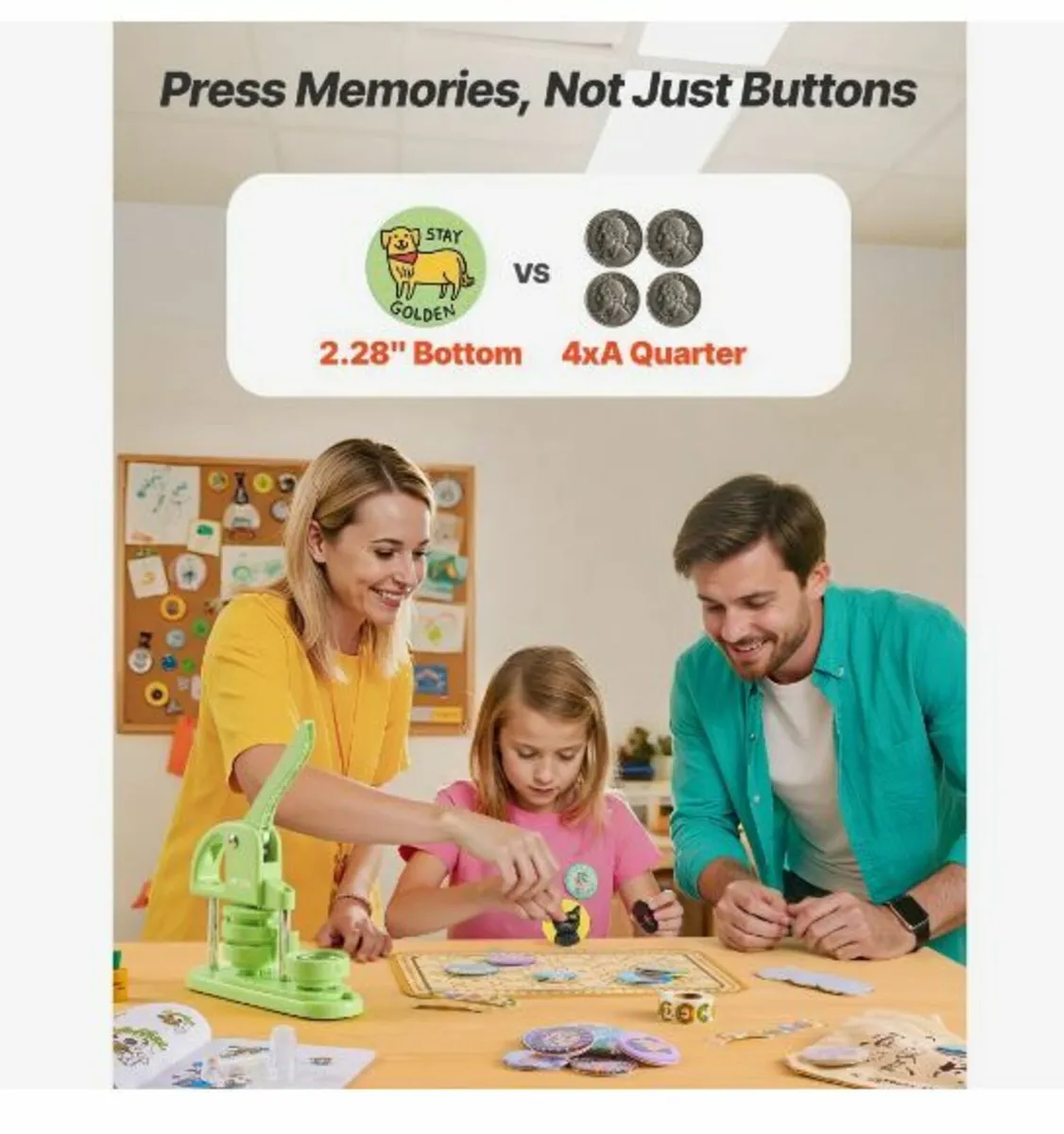 Button Maker Machine, 58 mm - Image 2