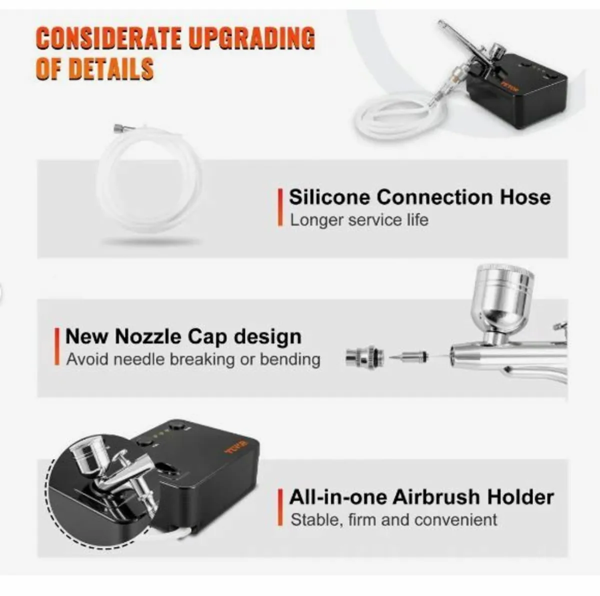 Airbrush Kit, Portable Airbrush Set - Image 3