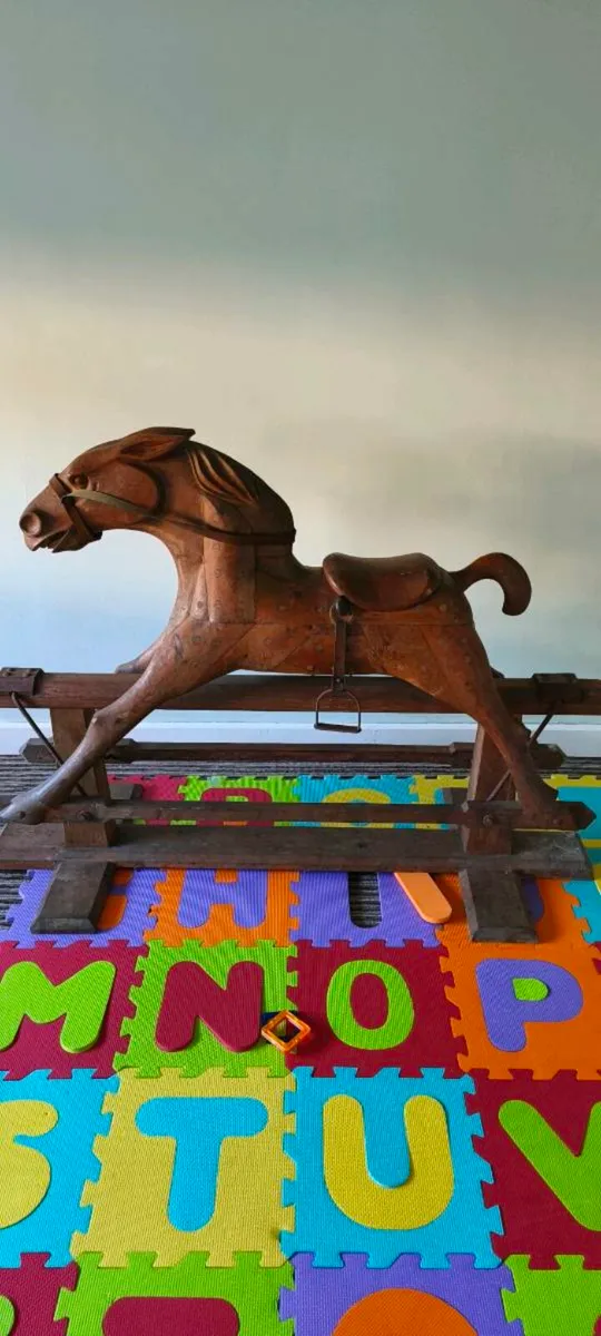 Antique rocking horse - Image 4