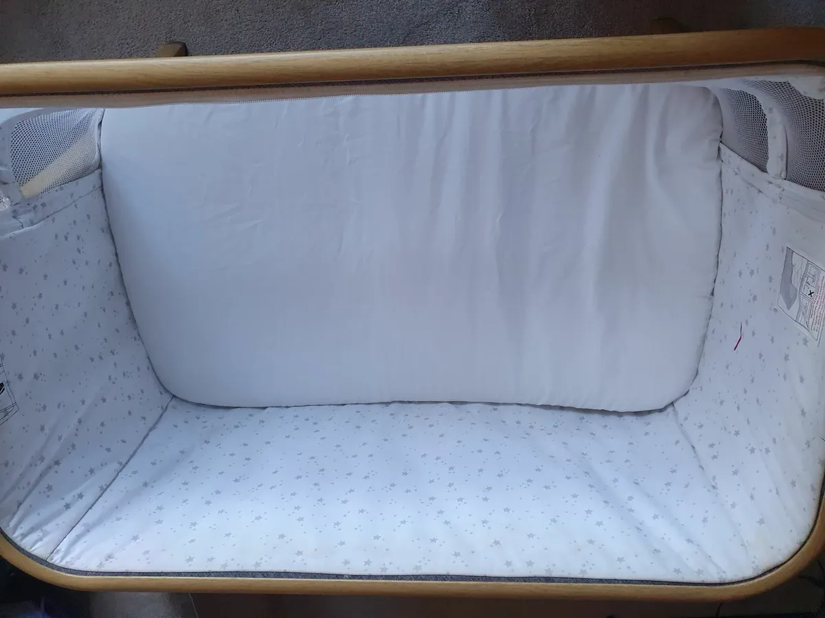 Baby Elegance Night Night Bedside Co-Sleeper Crib - Image 4