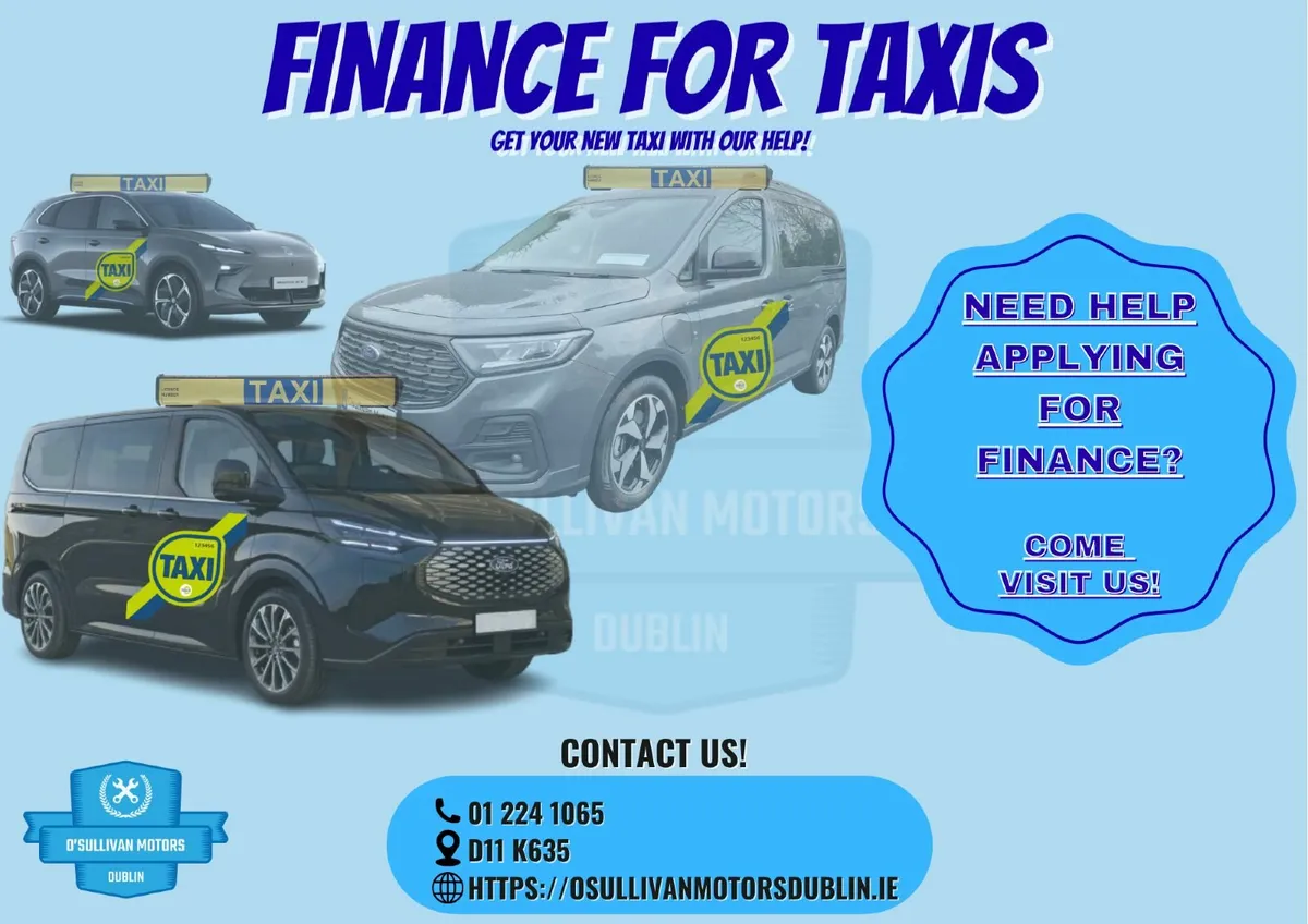 !!! TAXI FINANCE !!!