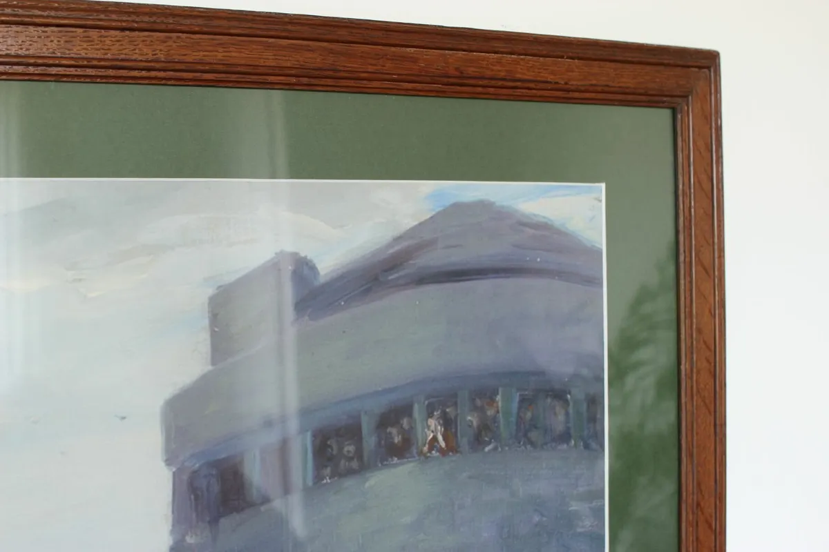 Large Jack B. Yeats Print in Vintage Frame - Image 2