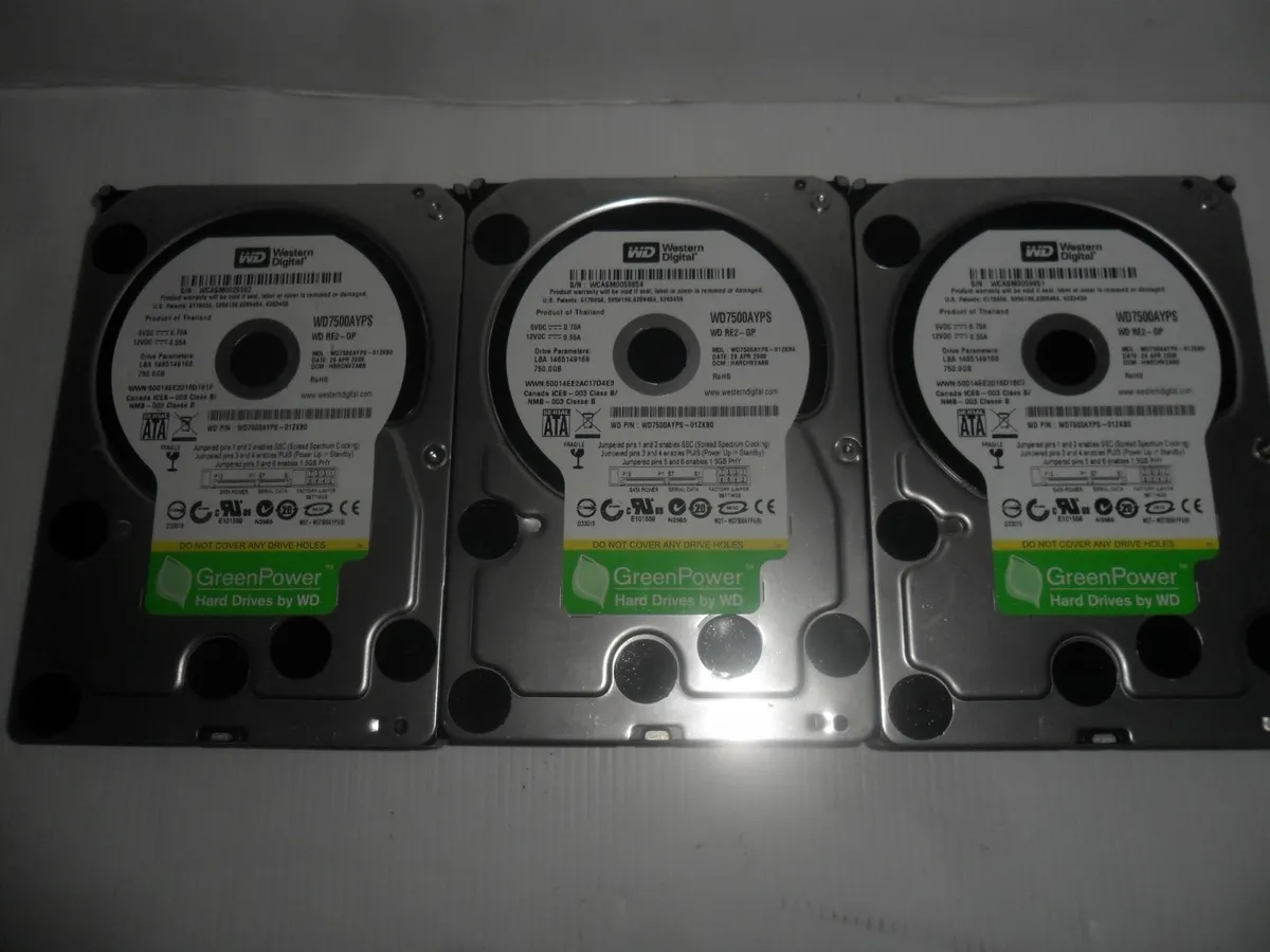 Wester Digital Hdd 750GB, Sata - Image 1