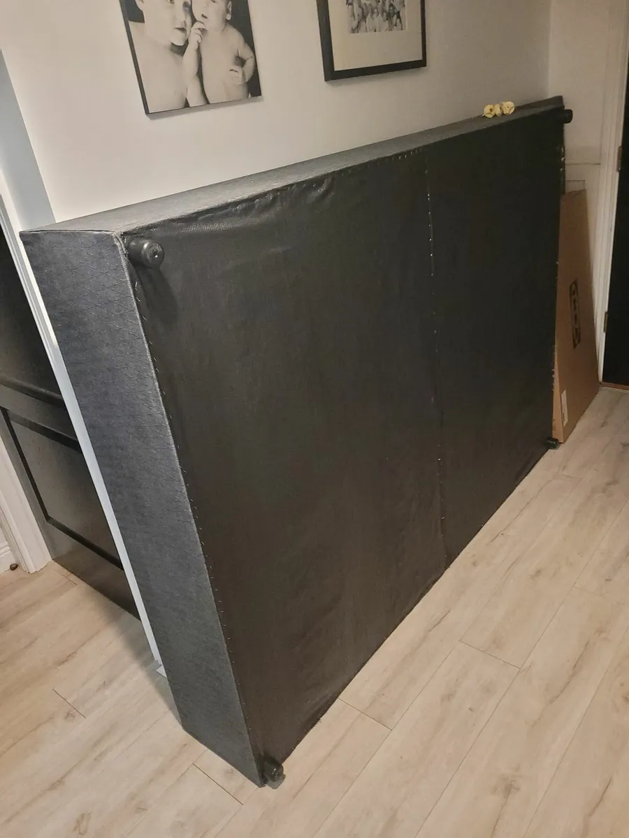 Double Bed base and headboard