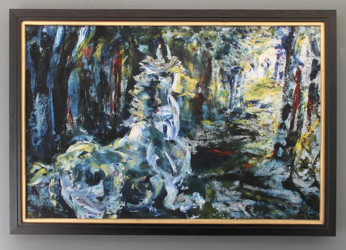 Jack B.Yeats 'For the Road' Framed Print - Image 1