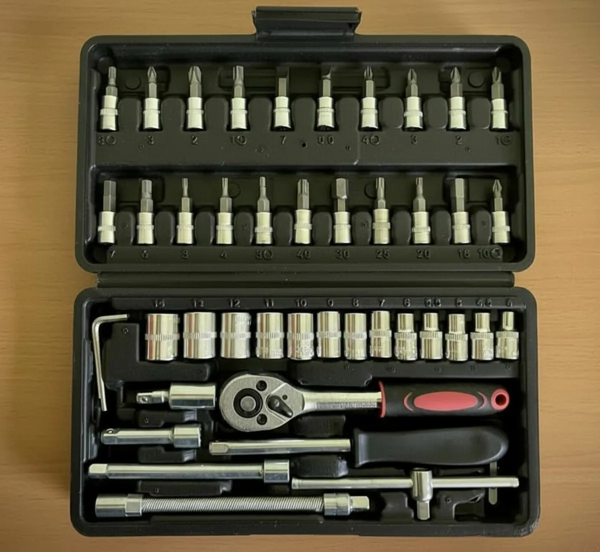 46-Piece Ratchet & Socket Set - New & Unused - Image 1