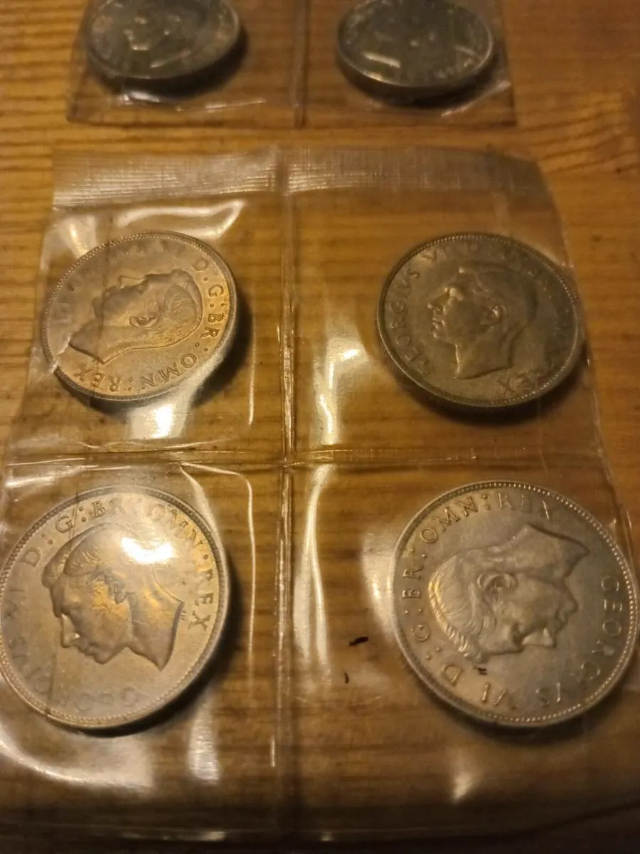 10 x High quality georgeV1 florins ... - Image 3