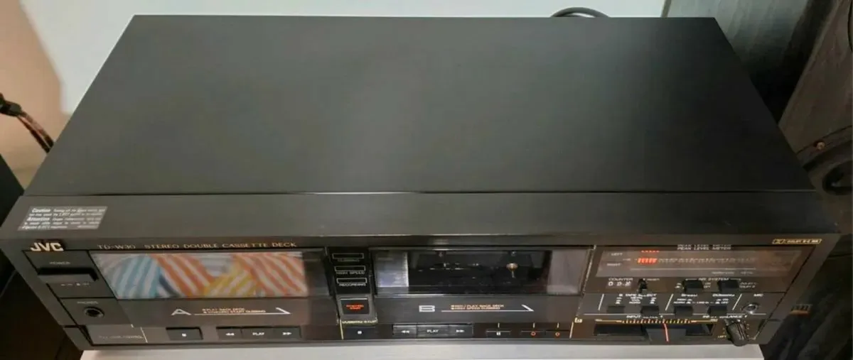 JVC TD-W30 Stereo Double Drive Deck - Image 2