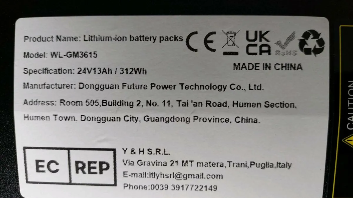 E-Bike Battery and Charger - Image 4