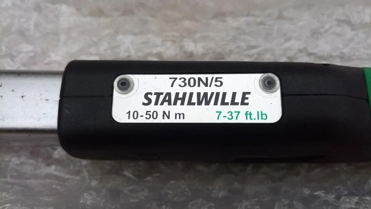 Stahlwille 730N/5 Torque Wrench 3/8" Drive 10→50Nm - Image 1