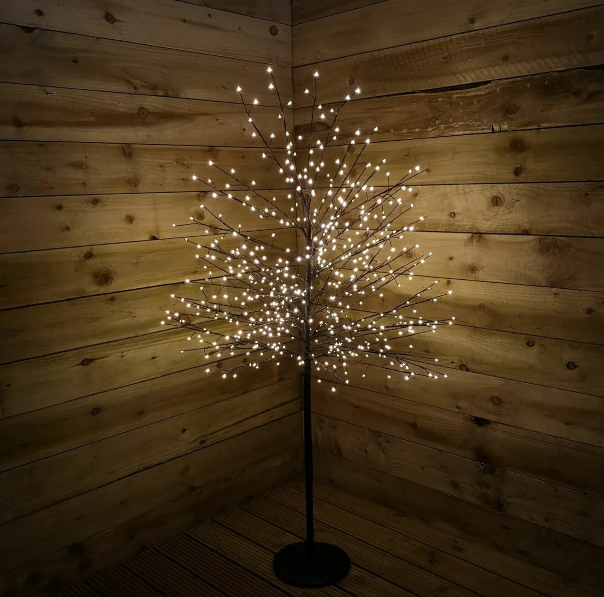 Cherry Blossom Outdoor/Indoor Tree with 150 LEDs - Image 3