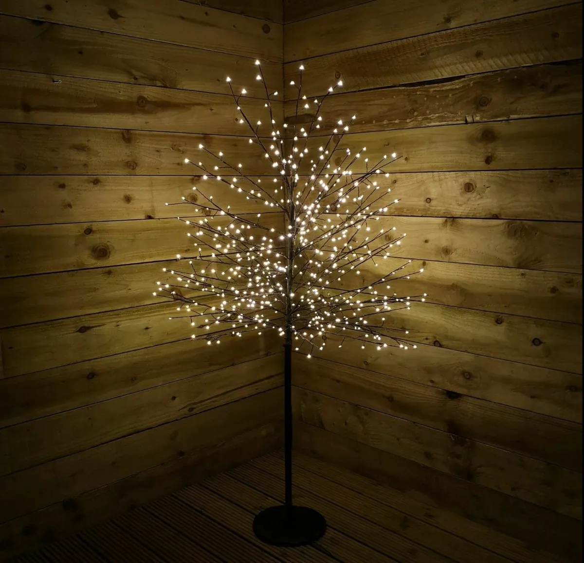Cherry Blossom Outdoor/Indoor Tree with 150 LEDs - Image 4