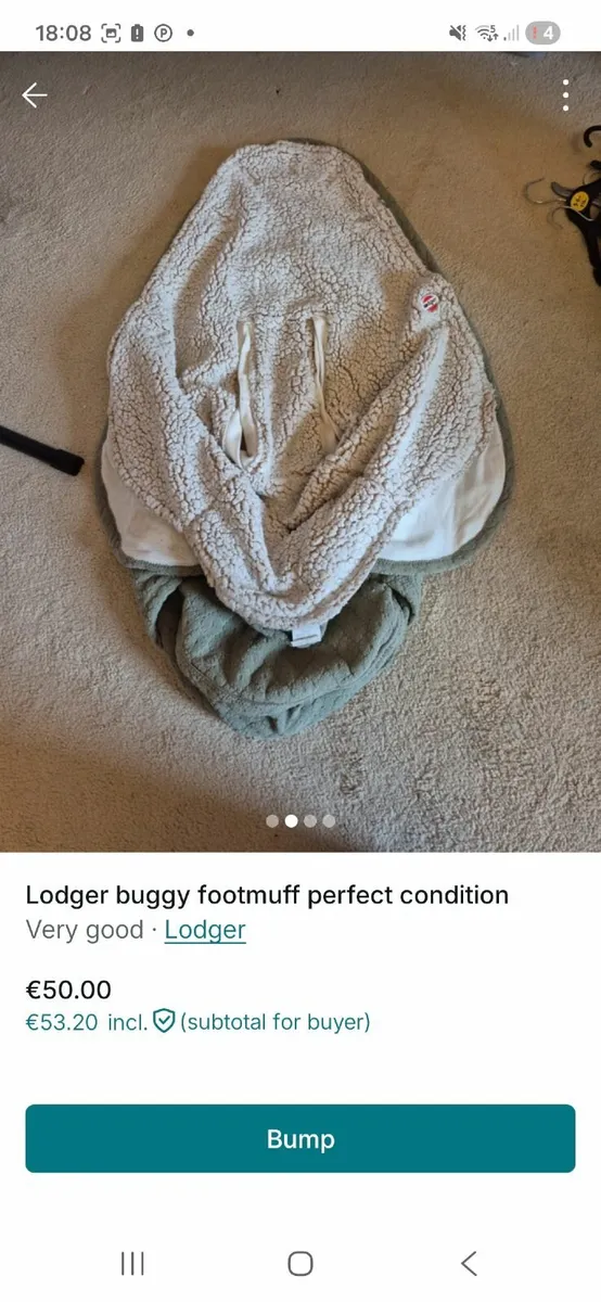 Lodger buggy footmuff - Image 2