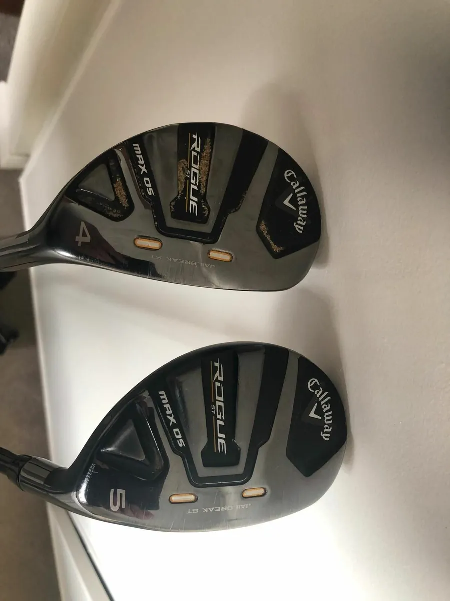 Callaway Rogue max os hybrids no 4 and 5 - Image 2