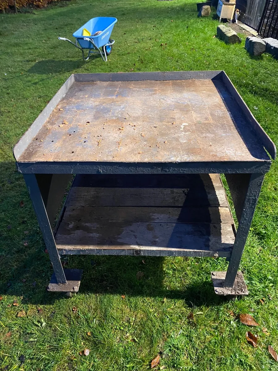 Steel Work Bench - Image 1