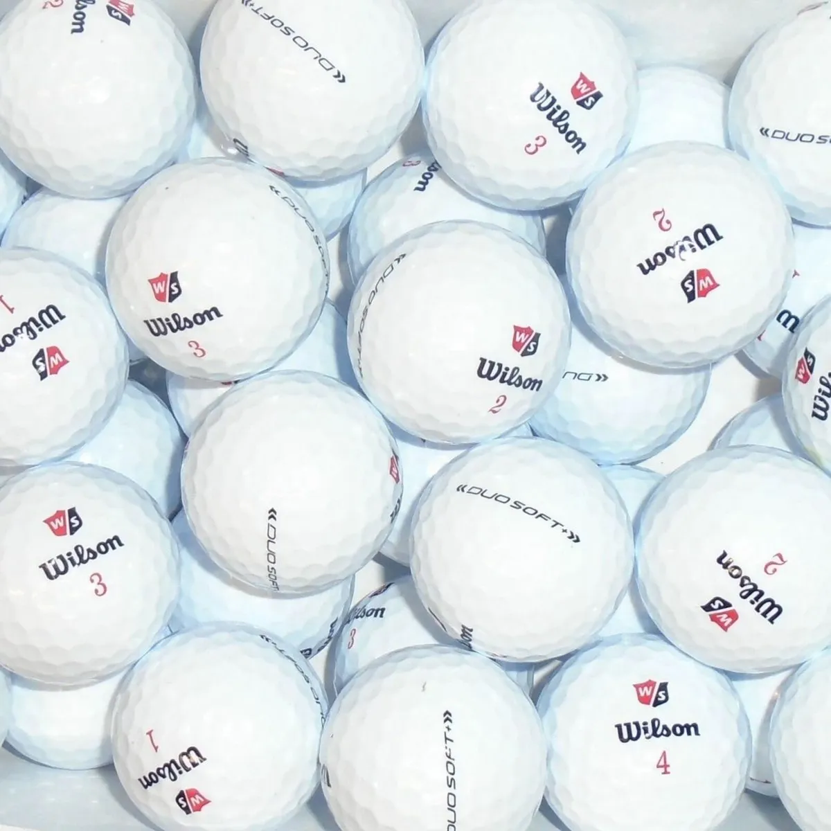 Wilson Staff DUO Soft Lake Golf Balls - 50 Balls